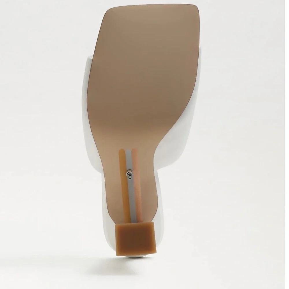 Carmen Mule Heel Sandal Sam Edelman - Picture 6 of 7